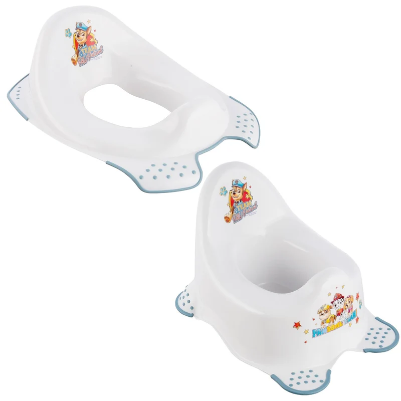 Housse de siège de toilette antidérapante Psi Patrol - Pw Patrol+ Psi Patrol anti-slip potty, White, Max 15kg
