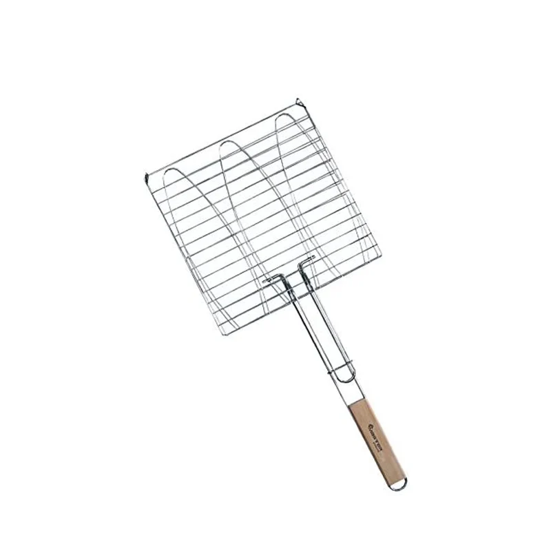 Grille pour triple poissons barbecue acier Master MG282