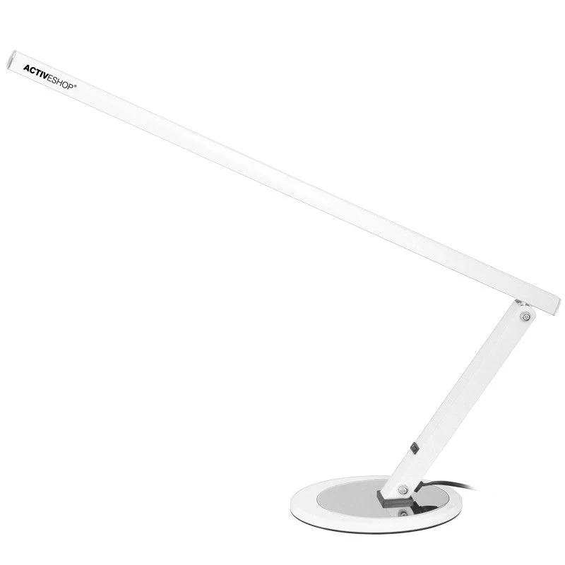 Slanke LED Bureaulamp Wit – 84 LED’s – 8,4W – 648 Lumen – Aluminium Design – Professionele Manicure Lamp