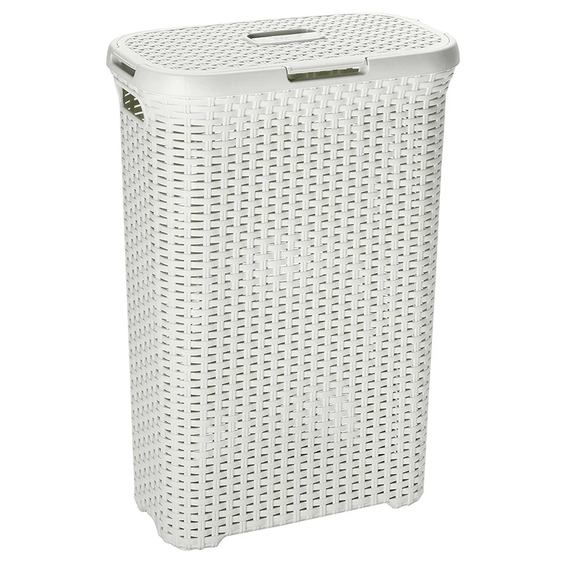 Panier à linge Naturel Style 40litres Crème Curver