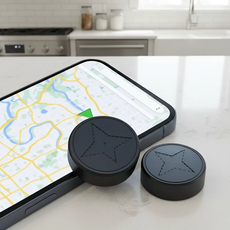 TRACKNEX – Compacte GPS-tracker met magnetische bevestiging