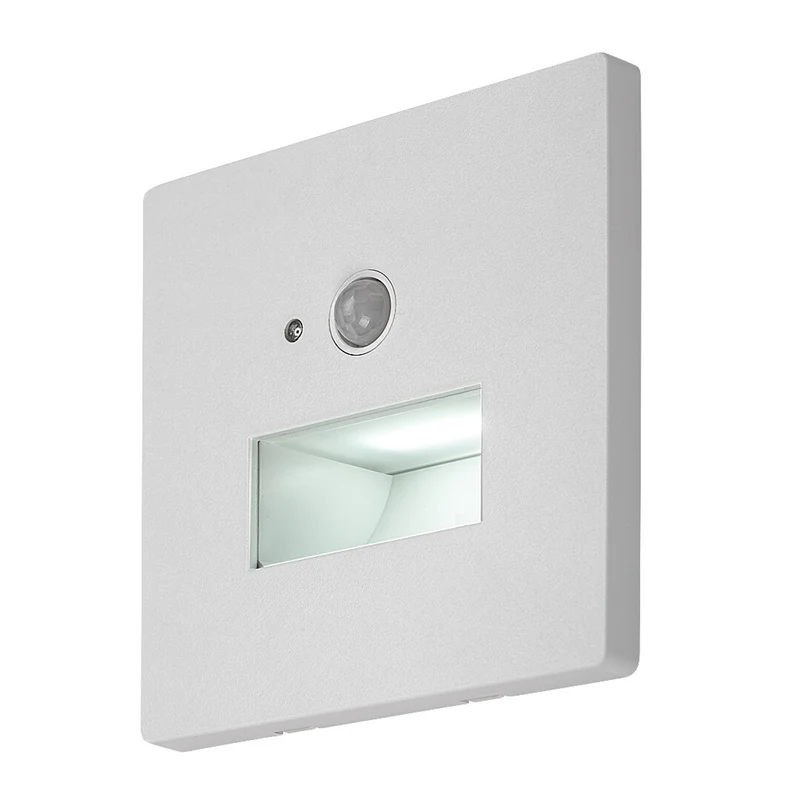 Lampe Lunca LED 1 W IP20 blanche 3000, 4500, 6500 K, détecteur de mouvement, détecteur de luminosité, 77198