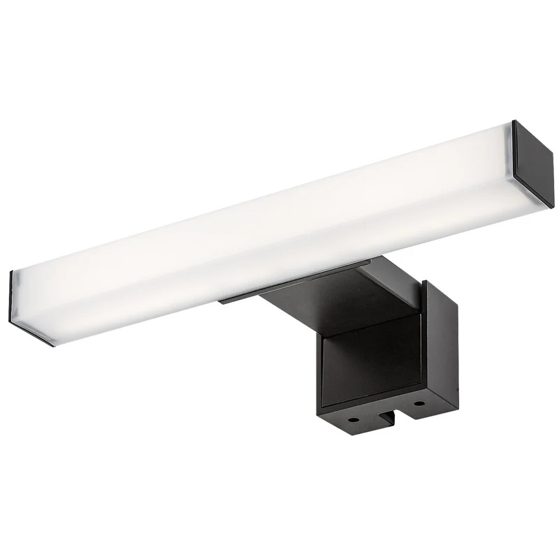 Lampe de salle de bains Rabalux Oliro LED 4 W, noire, IP44, 4 000 K, 75050