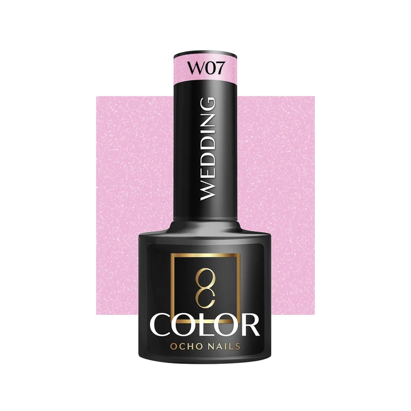 Ocho Nails W07 Professionele Hybride Bruidsnagellak - Roze UV Gellak - Wedding Nagellak 5 g