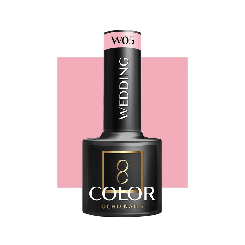 Ocho Nails W05 Professionele Hybride Bruidsnagellak - Roze UV Gellak - Wedding Nagellak 5 g