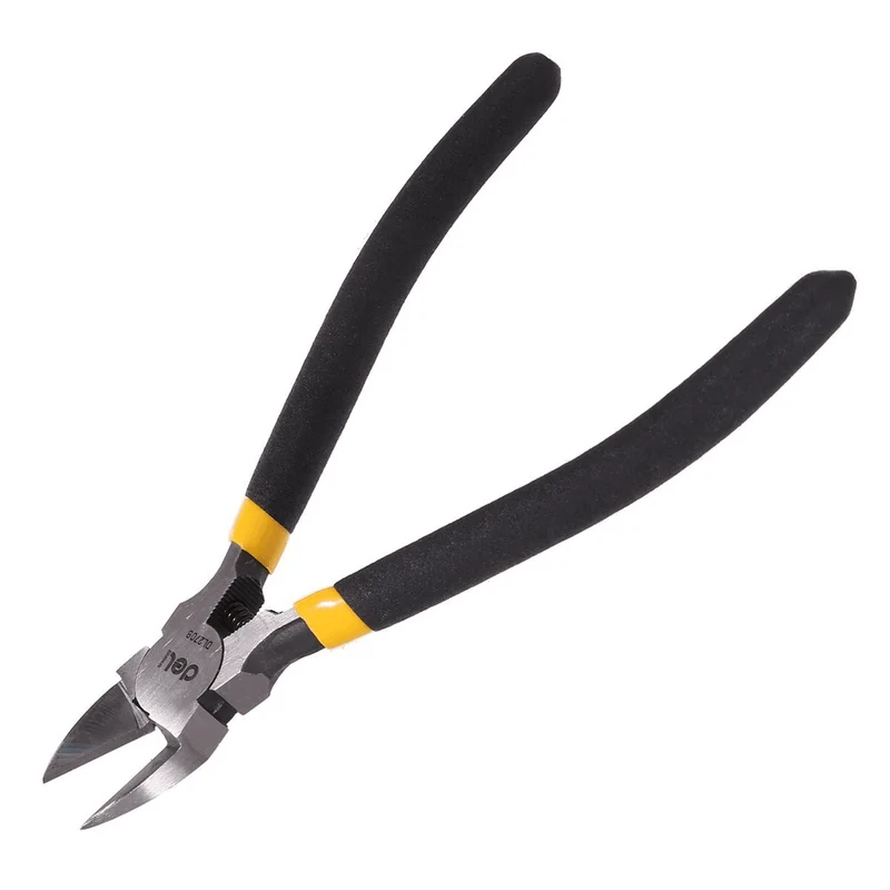 Deli Zijknip Tang 150mm / 6" [Gereedschap - Tools EDL2706] (Zwart)