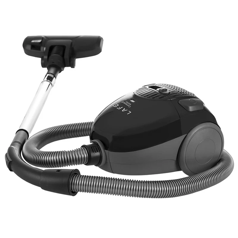 Lafe aspirateur avec sac, triple système de filtration, 800W, noir, Compact S