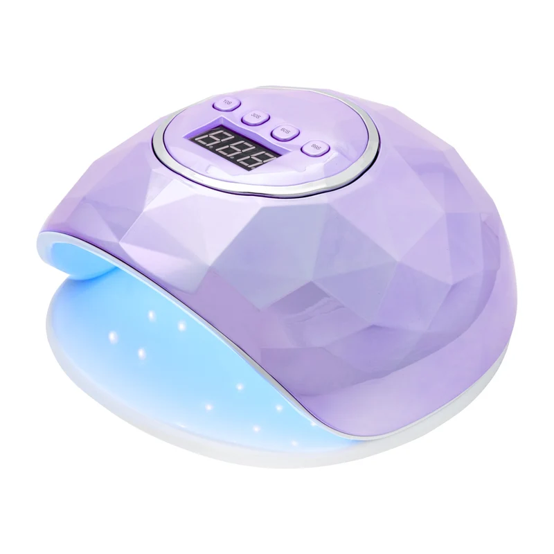 UV LED lamp Shiny 86W – Professionele nagellamp met sensor en lage warmtestand – Paars parelmoer