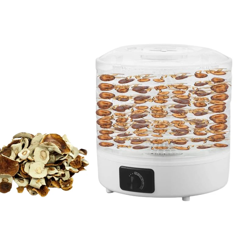 Séchoir pour champignons, légumes, fruits, viandes LTC, puissance réglable, base antidérapante, 5 plateaux, lavable au lave-vaisselle, LXSR003