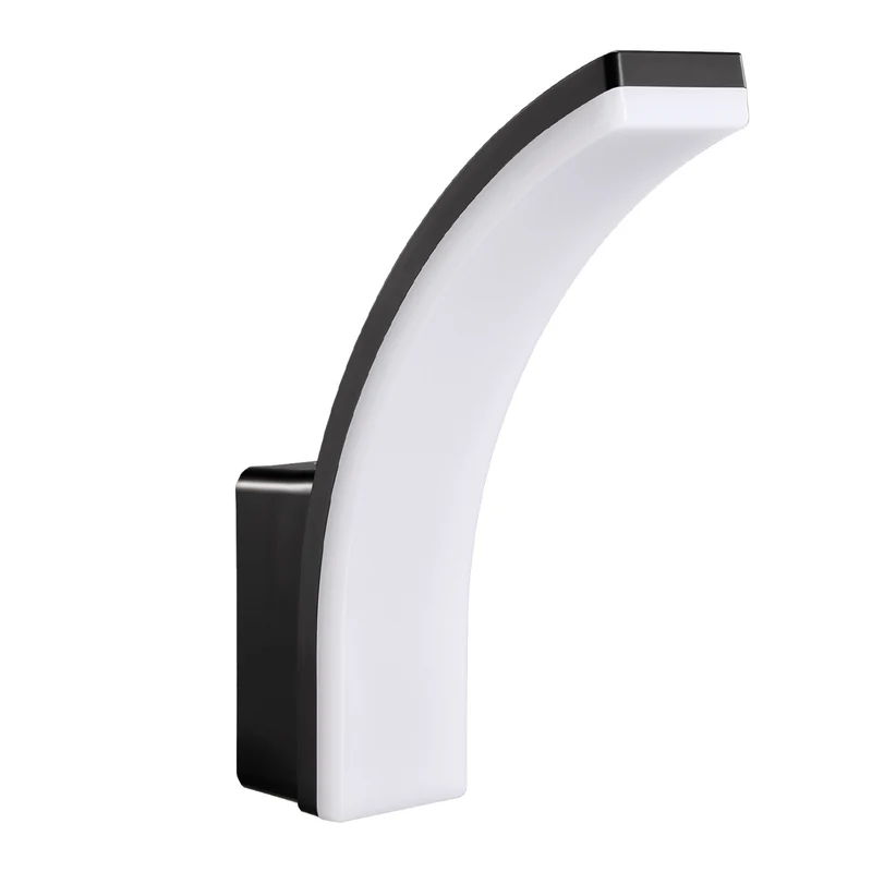 Maclean Lampe LED noire 20W IP65 2750lm blanc neutre 4000K MCE511 B