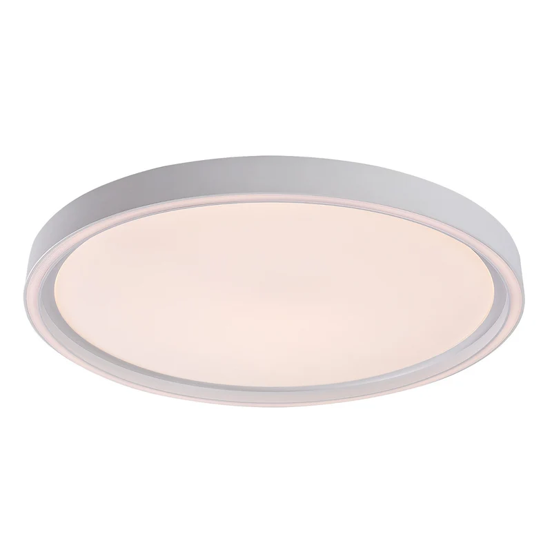 Plafonnier Rabalux Zerina, 31 W, IP40, blanc, 3 000-6 500 K, fonction mémoire, avec télécommande, fonction minuterie, effet veilleuse, 75086