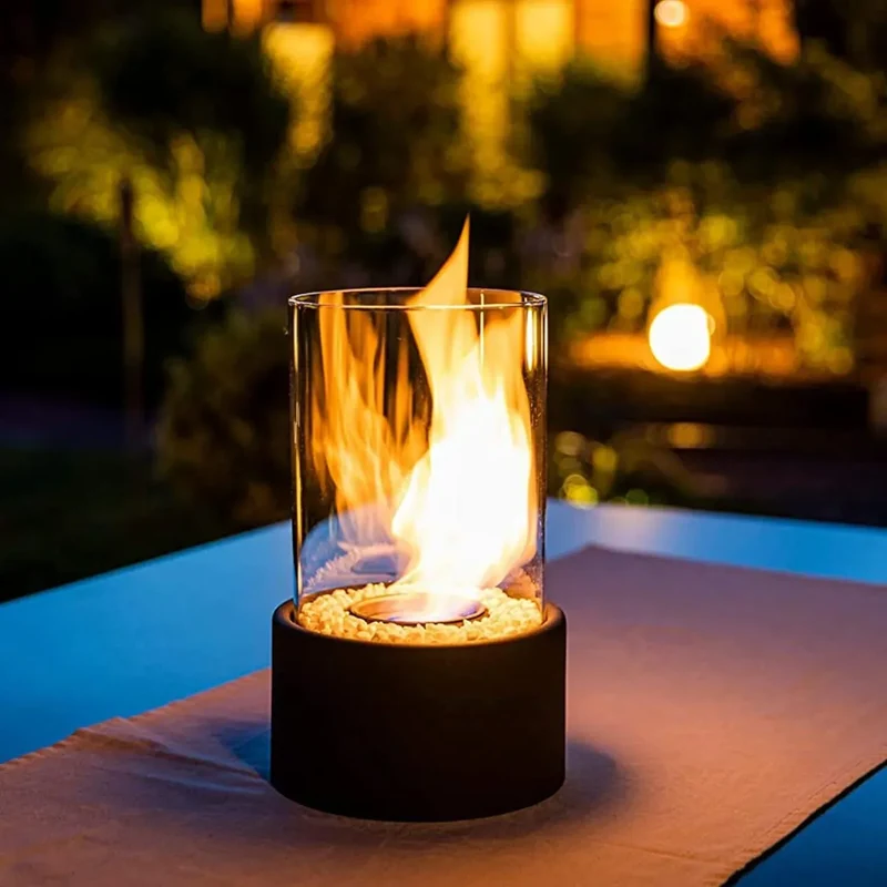 FlameAura | Tafel biohaard – Creëer warmte en sfeer