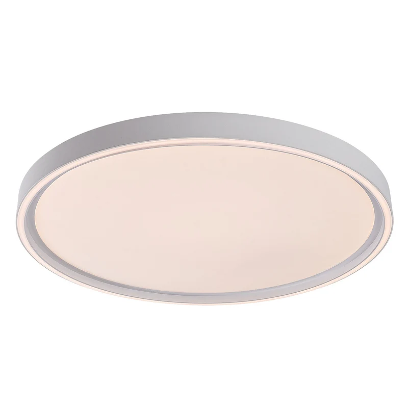 Plafonnier Rabalux Zerina, 54 W, IP40, blanc, 3 000-6 500 K, fonction mémoire, avec télécommande, fonction minuterie, effet veilleuse, 75087
