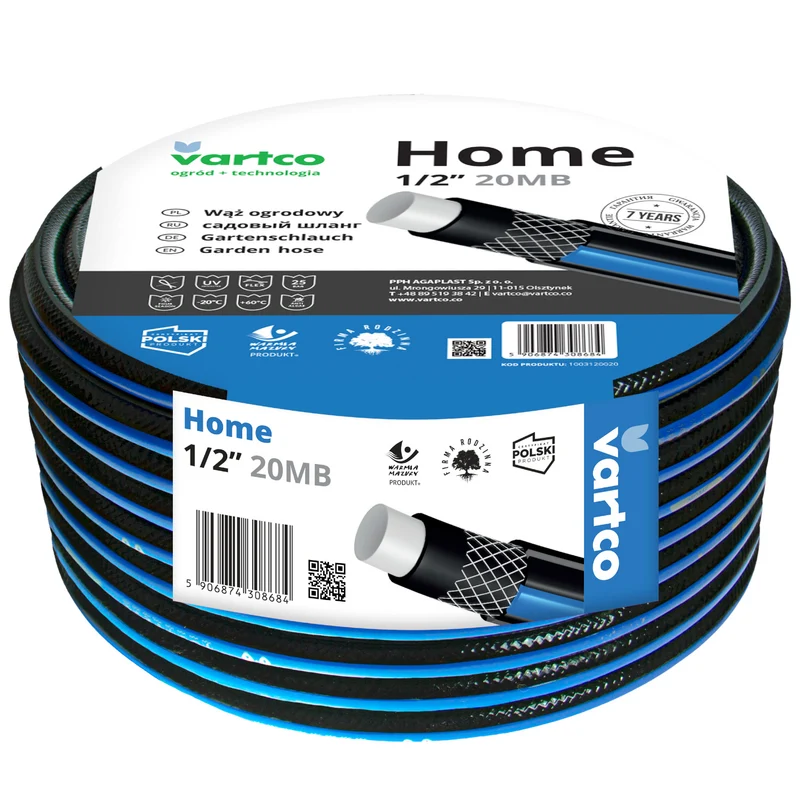 Tuyau d'arrosage flexible 1/2" de Vartco Home 4 couches