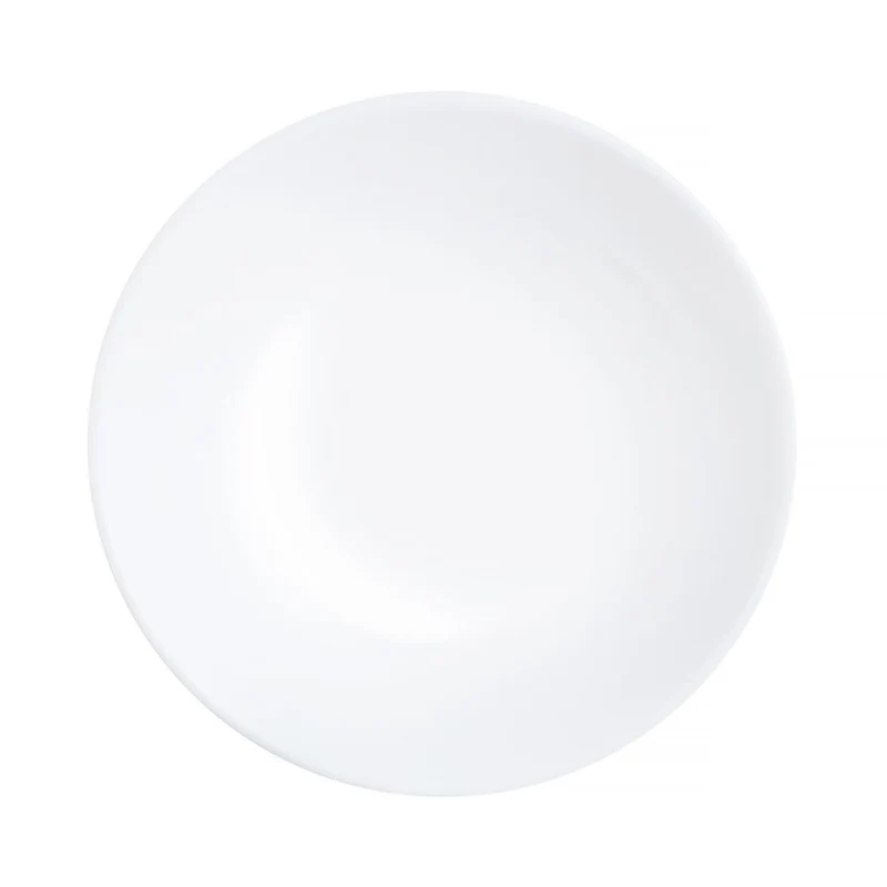 Assiette à dessert Luminarc, ronde, 19 cm, blanche, Diwali White