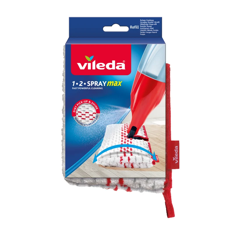 Vileda Insert de vadrouille microfibre Spray&Clean