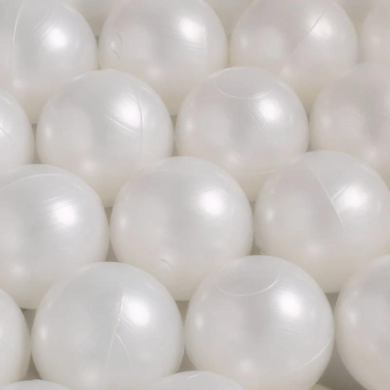 Trendmix Extra Parelmoer Ballenbak Ballen – Set van 50 Stuks – 6 cm – Veilig & Flexibel