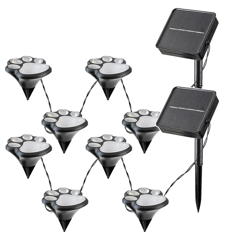 Lampes solaires Rabalux, 2 lots, LED, IP44, batterie 600 mAh, Wigry