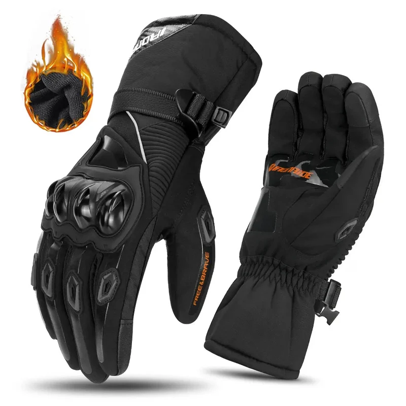 ThermoGrip | Winter Motorrijdhandschoenen met Waterdichte Bescherming