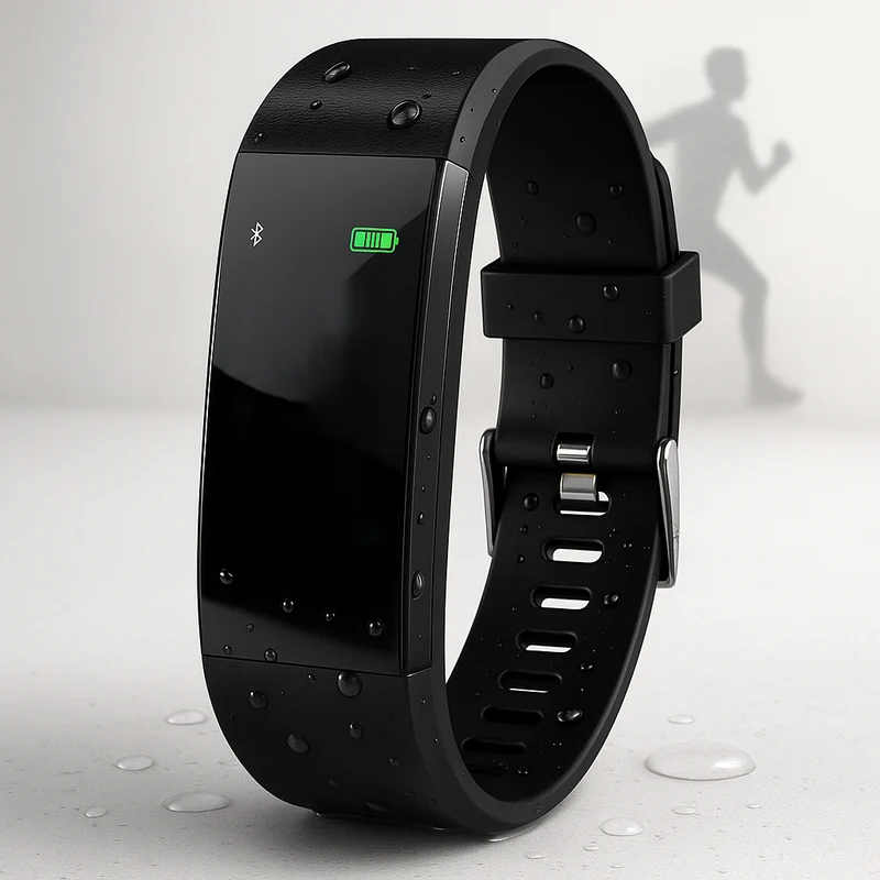 AquaPulse | Waterdichte Smartwatch met Hartmonitoring en Activiteit Tracking