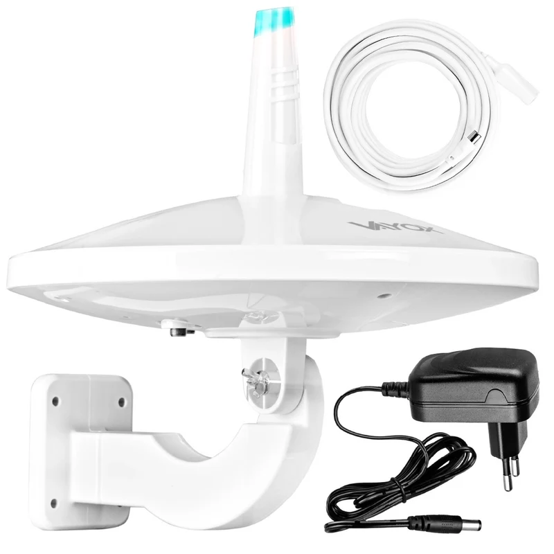 Antenne omnidirectionnelle DVB-T/T2 Digital720 combo blanche VA0066 Vayox