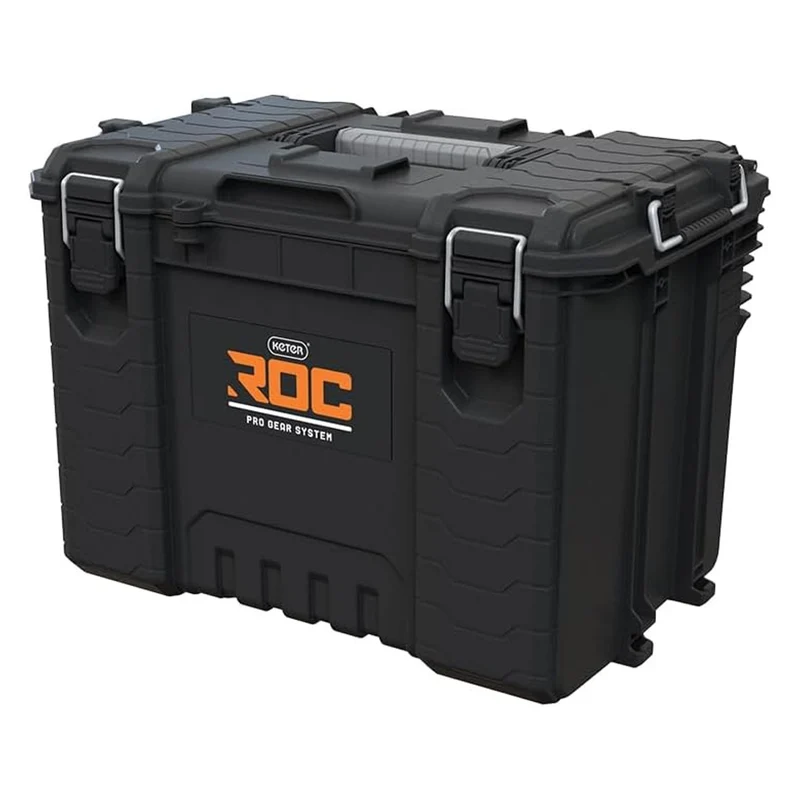 Boîte à outils Keter ROC XL Pro Gear 2.0, capacité de charge 72 kg, poignées Pro Mount, possibilité de suspension au mur, 256980