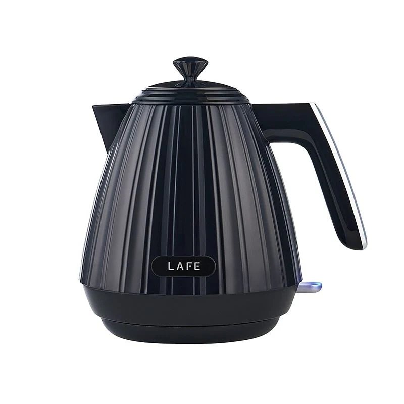 Lafe Modern Elektrische Waterkoker 1,7L – Zwart – STRIX-controller – 2200W RVS – BPA-vrij – Verlichte Schakelaar