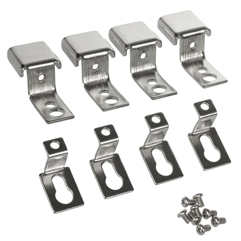 Kit de montage pour panneaux LED 4 pièces 595x595mm et 1195x295mm MCE546