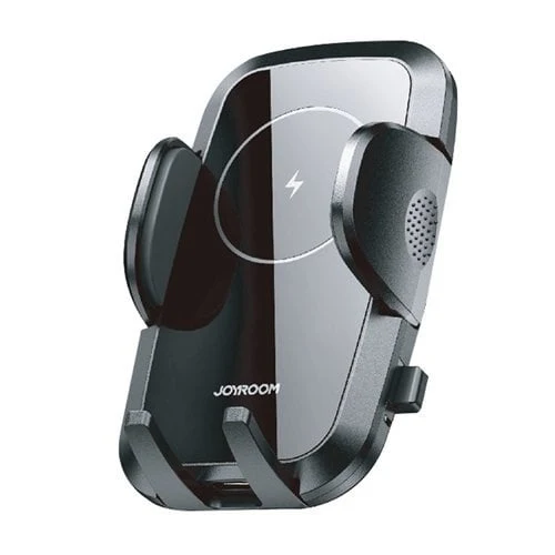 Joyroom Auto Telefoonhouder Qi Oplader 15W voor Ventilatierooster Zwart