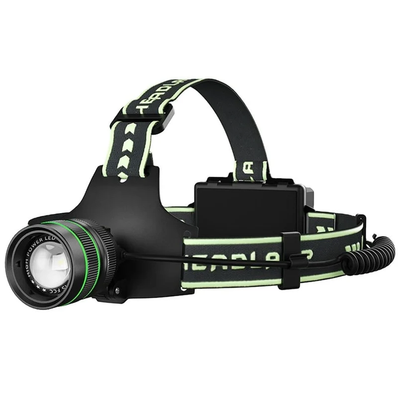 BrightTrail – 10.000 Lumen hoofdlamp met verstelbare straal en powerbank-optie