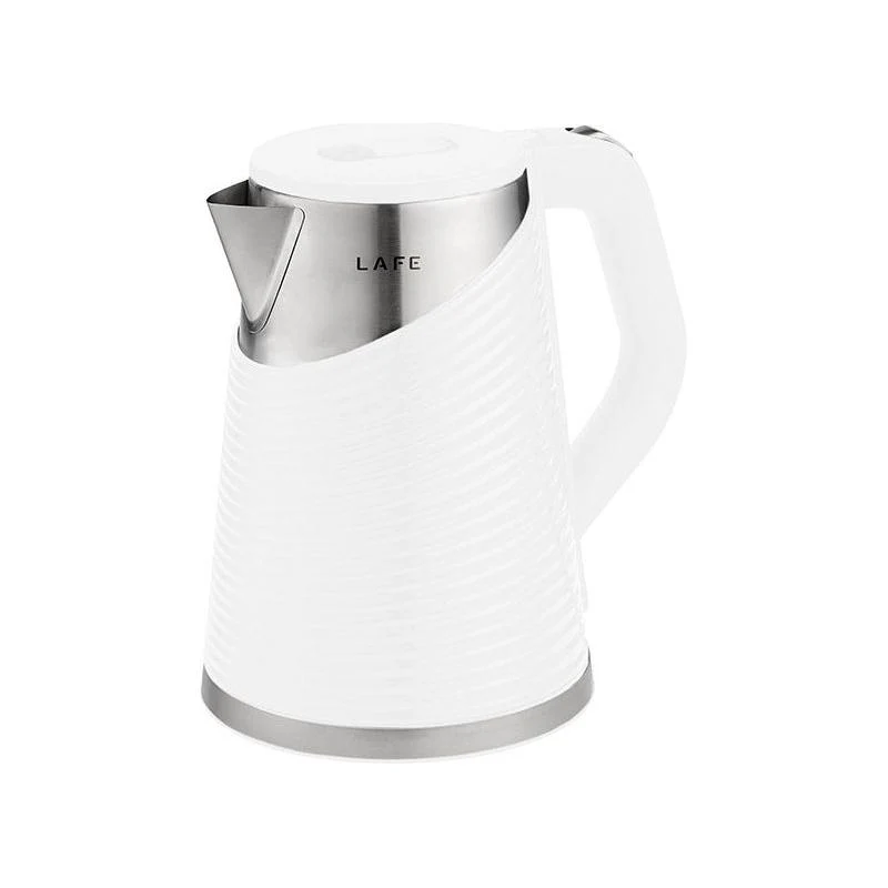 Lafe Dubbelwandige Elektrische waterkoker Cool Touch Elegant Wit 1,8L 1800W