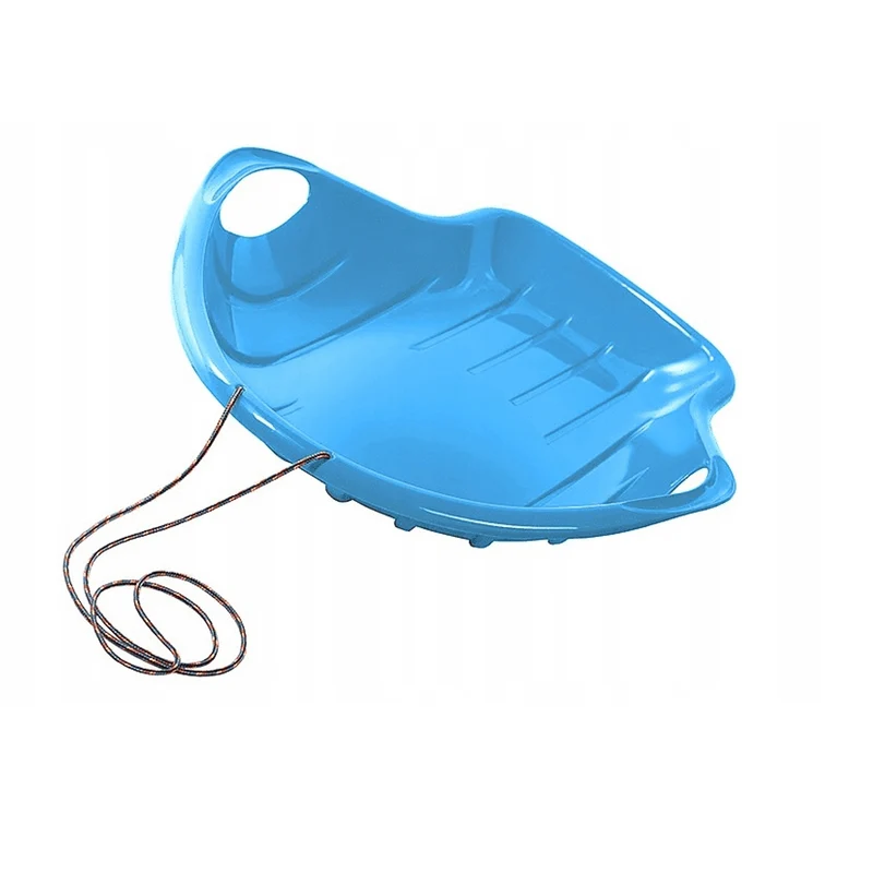 Luge toboggan avec poignées latérales Big M Prosperplast bleu