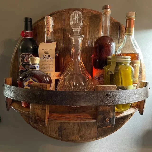 VistaCraft - Houten displaystandaard voor flessen met elegante aantrekkingskracht