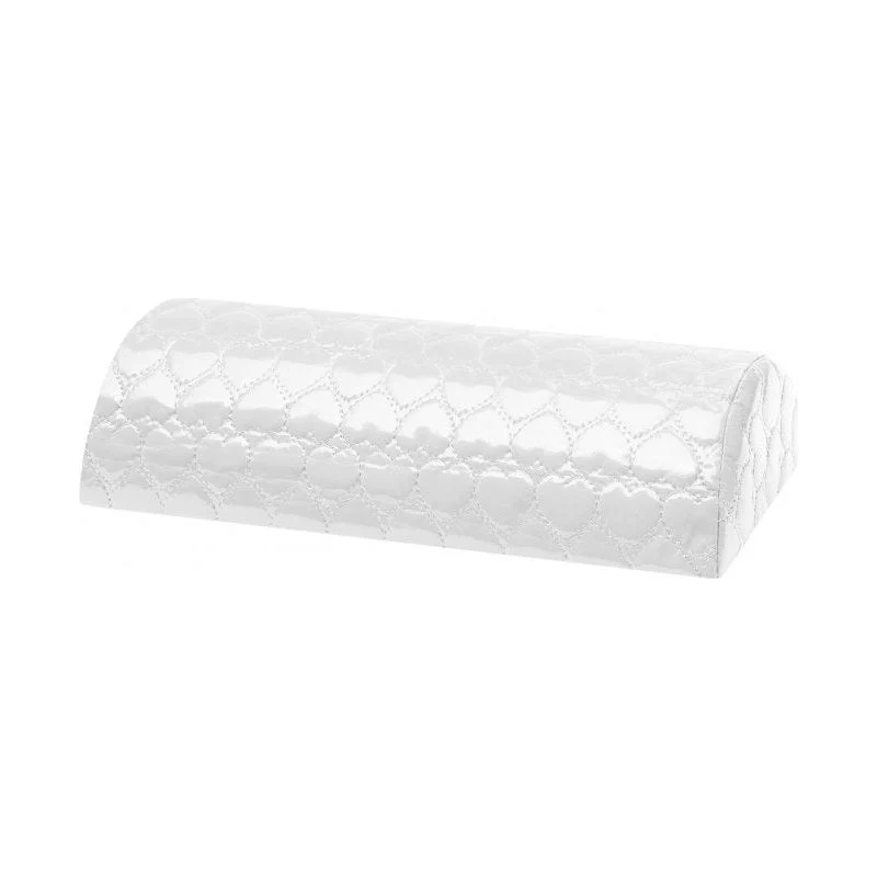 Activeshop Manicure Kussen - Armsteun Nagelstyliste Handkussen - Manicure Tafel Kussen - Hartjesmotief Wit
