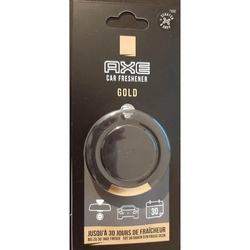 AXE Luchtverfrissers Auto Parfum Geurtje - Gold [autoluchtje - mannen - geurhanger]