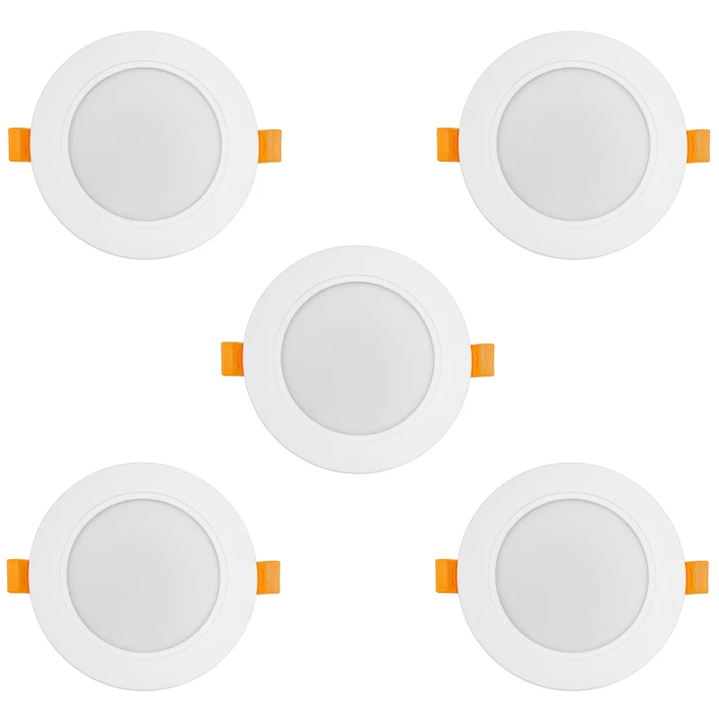 Maclean MCE371 R 5x Panneau de plafond LED, encastré SLIM, 9W, Neutral White 4000K, 120x26mm 900lm