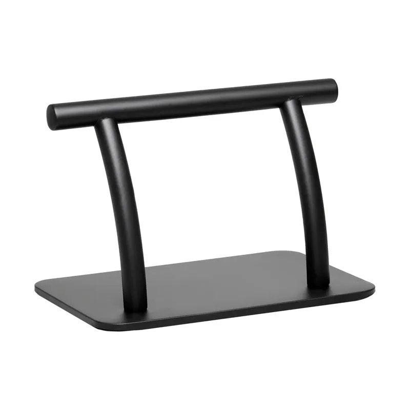 Gabbiano Voetsteun Kapper – Verzwaarde Voet – RVS – Mat Zwart – Antislip – 30 x 19 x 19 cm