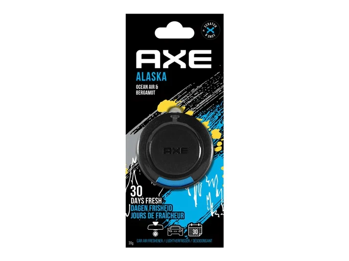 AXE Luchtverfrissers Auto Parfum Geurtje - Alaska [autoluchtje - mannen - geurhanger]