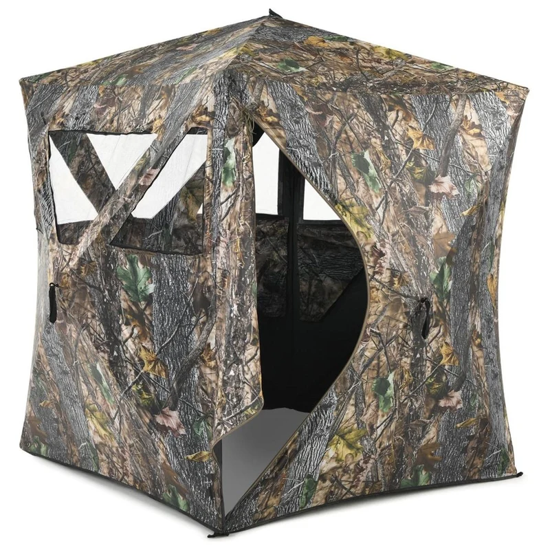 Trendmix Camouflage Pop Up Tent 3 Personen – Jachttent voor Wildobservatie
