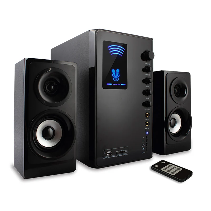 Ensemble d'enceintes 2.1 Tracer, Bluetooth 5.1, puissance totale 35 W, radio FM, télécommande, Tumba BT