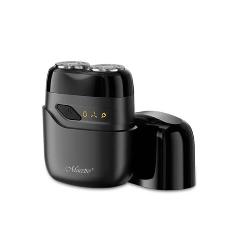 Rasoir électrique Maestro, 2 têtes, chargeur USB C, autonomie jusqu'à 60 minutes, nettoyage facile, MR-671