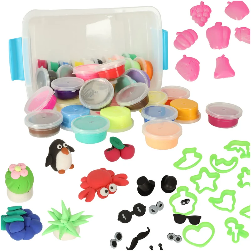 Ikonka Magic Foamcoline Magisch Speelschuim – Inclusief Accessoires – Magisch Foam Speelset 36 x 15 gram
