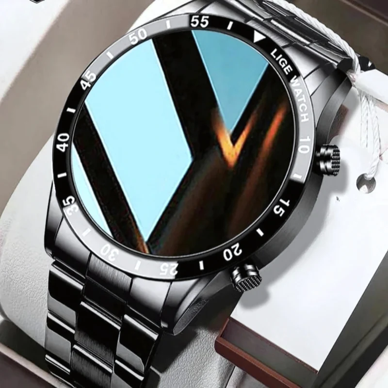 AureaSteel | 4G Smartwatch met AMOLED-display en multifunctionele GPS-functies