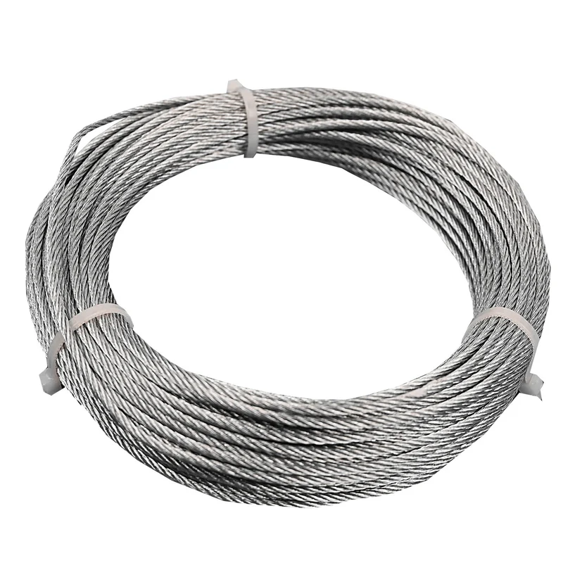 Câble Stop Sun, galvanisé, 2 mm/20 mb, 6X7+FC, 3 bobines