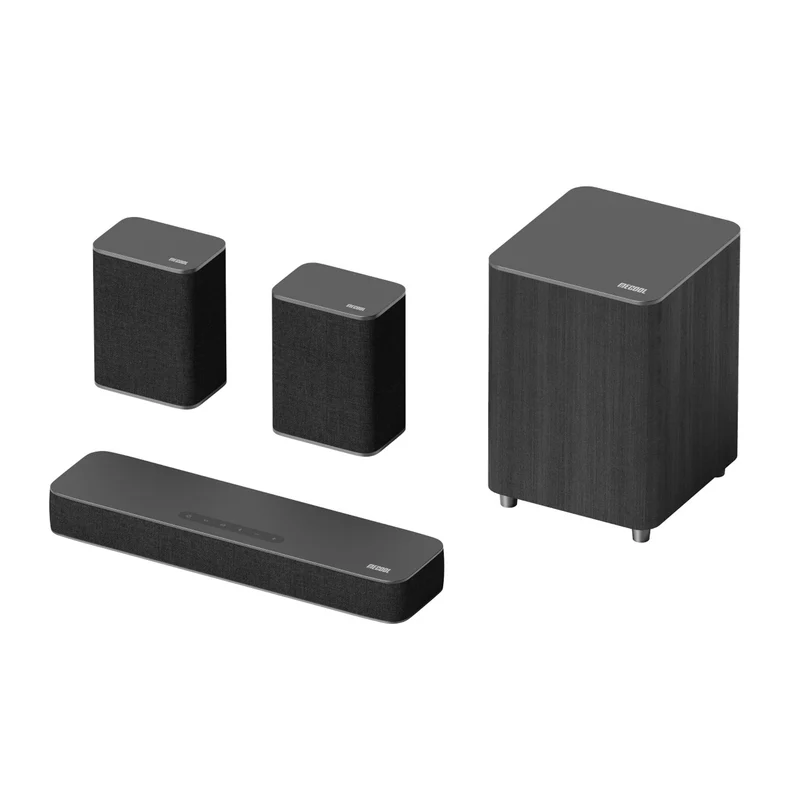 Barre de son MECOOL KS3 UHD OTT + caisson de basses + 2 haut-parleurs