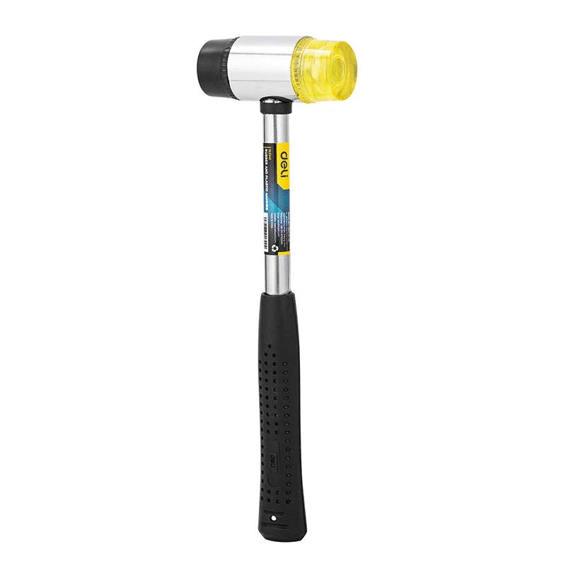 Deli Ball Pein Hammer 0.68kg Rubber-Plastic [Gereedschap - Tools EDL443024] (Geel)