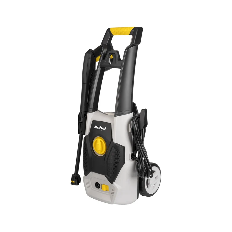 Rebel RB-5010 Hogedrukreiniger 100 Bar – Compacte 1200W Hogedrukreiniger voor Terras, Auto, Tuinmeubels en Gevel