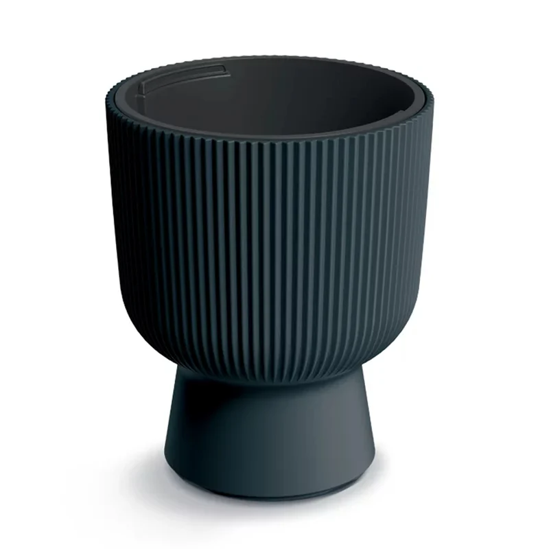 Prosperplast DBMIG400-S433 Pot de fleurs avec insert diamètre 390 mm couleur anthracite