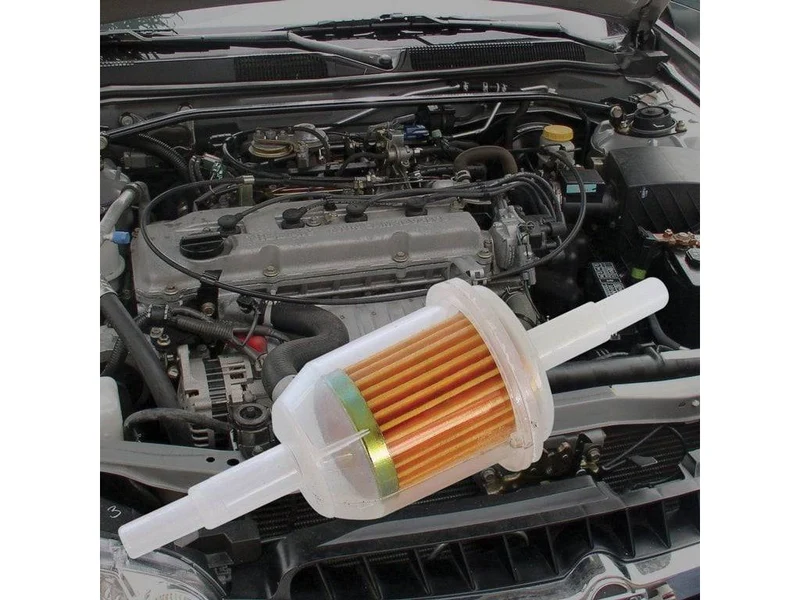 Carpoint Benzine Filter voor Brandstofleiding 6 tot 8mm In-Line Universeel