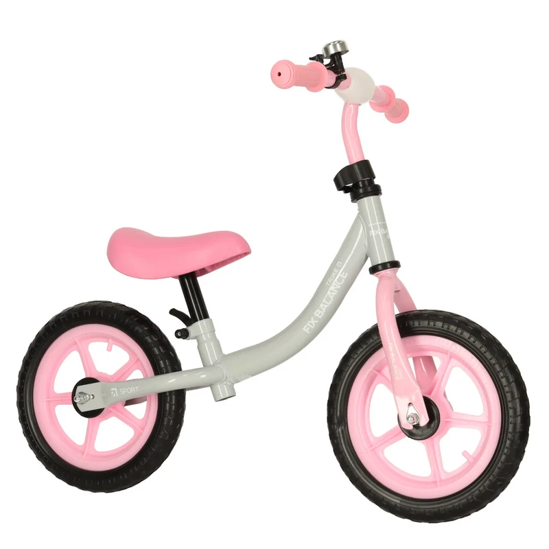 Loopfiets Vanaf 2 Jaar Roze – Lichtgewicht Kinderfiets – Verstelbare Balance Bike – Trike Fix